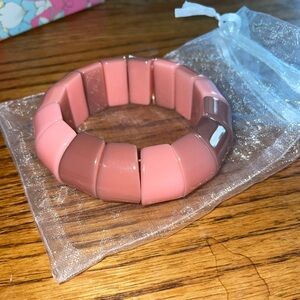 Pink and Mauve Chunky Bracelet